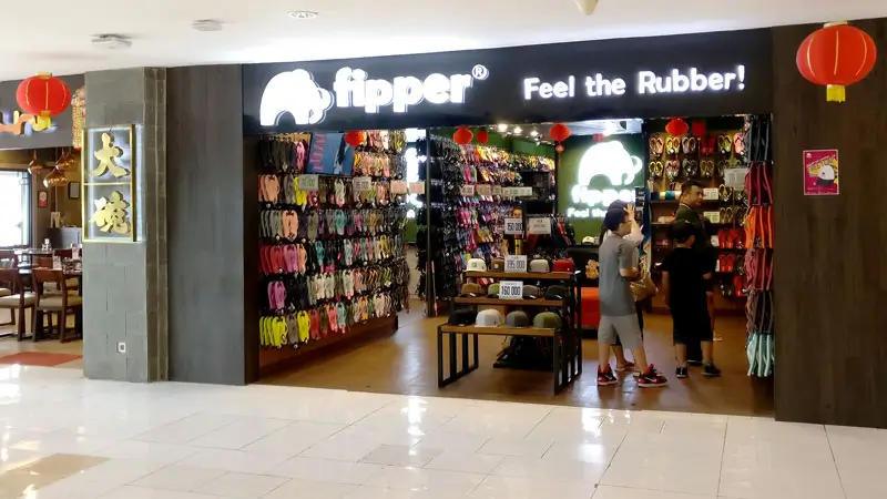 Eksterior toko Fipper di Discovery Shopping Mall di Kuta